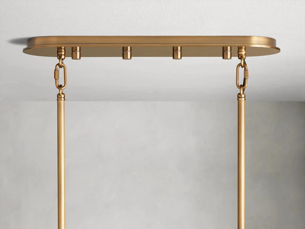 Delsie Oval Glass Chandelier 51''63''72''