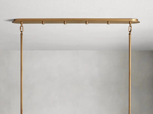 Delsie Oval Glass Chandelier 51''63''72''