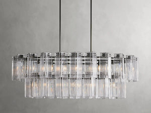 Delsie Oval Glass Chandelier 51''63''72''