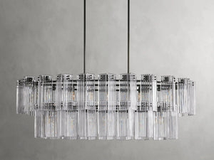 Delsie Oval Glass Chandelier 51''63''72''