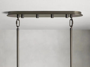 Delsie Oval Glass Chandelier 51''63''72''