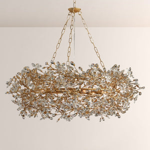 Fiore Crown Crystal Chandelier