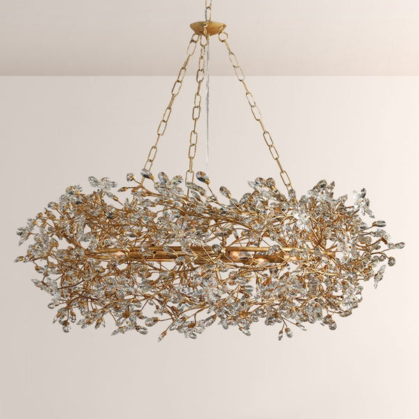 Fiore Crown Crystal Chandelier