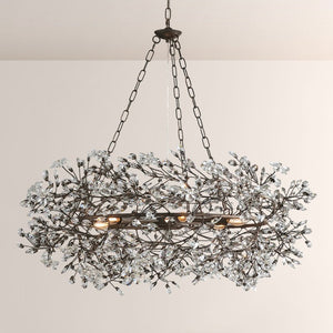 Fiore Crown Crystal Chandelier