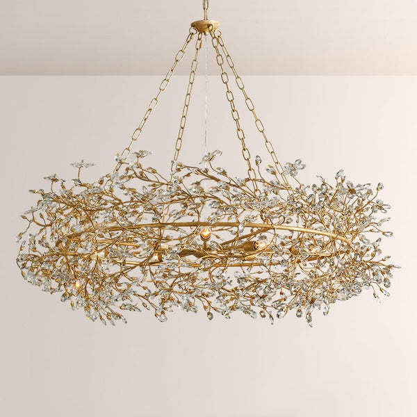 Fiore Crown Crystal Chandelier