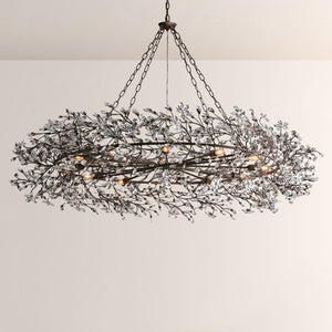 Fiore Crown Crystal Chandelier