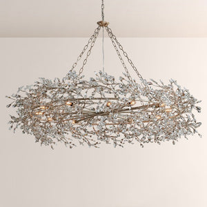 Fiore Crown Crystal Chandelier