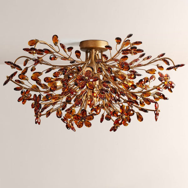 Fiore Crystal Flush Mount