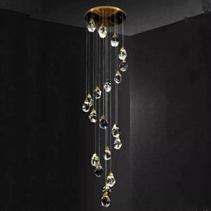 Flash Crystal Staircase Chandelier