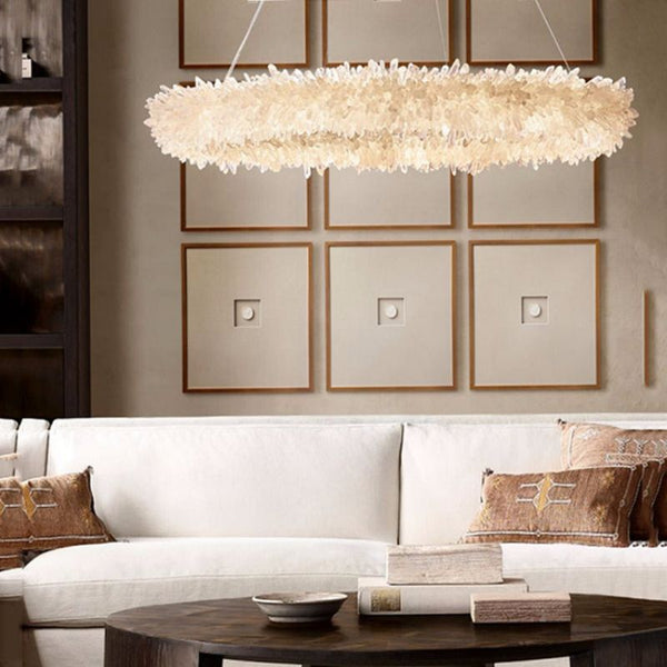 Besy Crystal Halo Chandelier