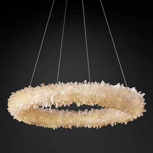 Besy Crystal Halo Chandelier