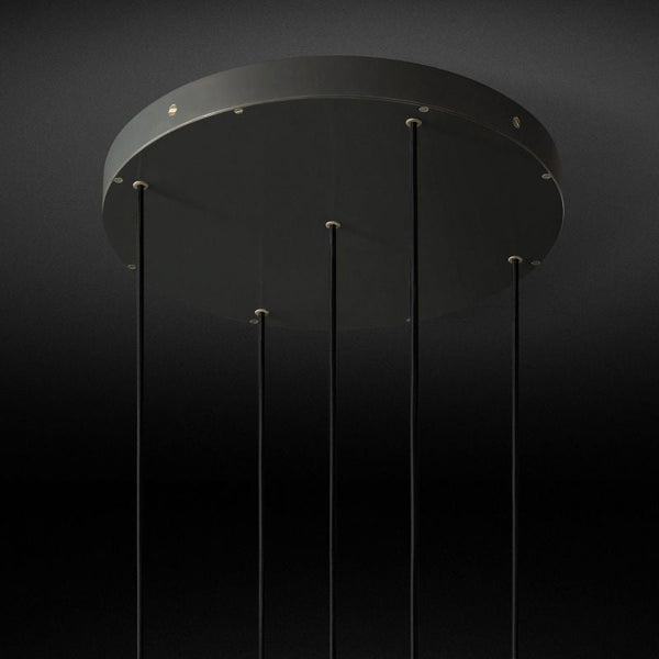 Glass Globe Mobile Cluster  Bed Room Chandelier 28"