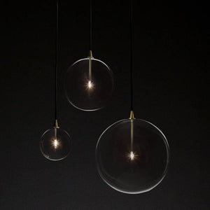Glass Globe Mobile Pendant