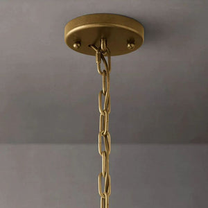 Harlou Crystal Round Living Room Chandelier 19"