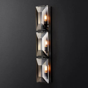 Harlou Crystal Triple Wall Sconce