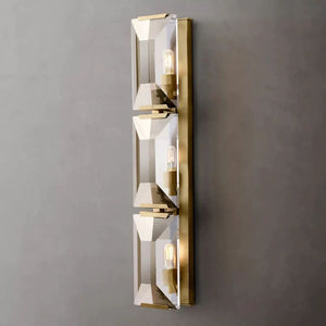 Harlou Crystal Triple Wall Sconce