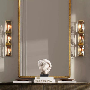 Harlou Crystal Triple Wall Sconce