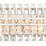 Hayes Crystal 4 Light Bathroom Wall Sconce