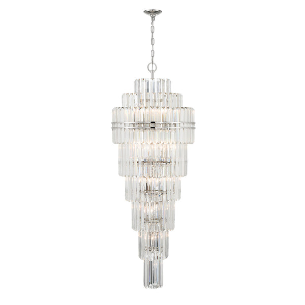 Hayes Multi-Layer Crystal 31 Light Chandelier