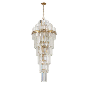 Hayes Multi-Layer Crystal 31 Light Chandelier