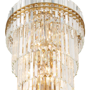 Hayes Multi-Layer Crystal 31 Light Chandelier