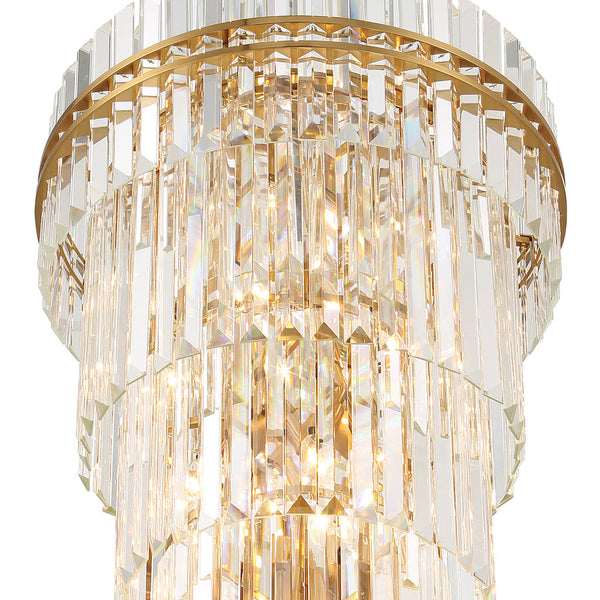 Hayes Multi-Layer Crystal 31 Light Chandelier