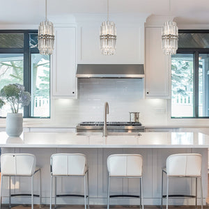 Hayes Round Crystal 4 Light Chandelier