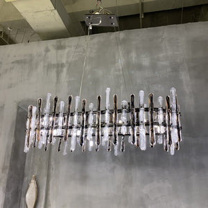 Sancy Linear Glass Chandelier