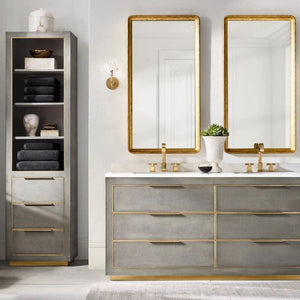 Kristina Clear Glass Short Bedroom Wall Sconce