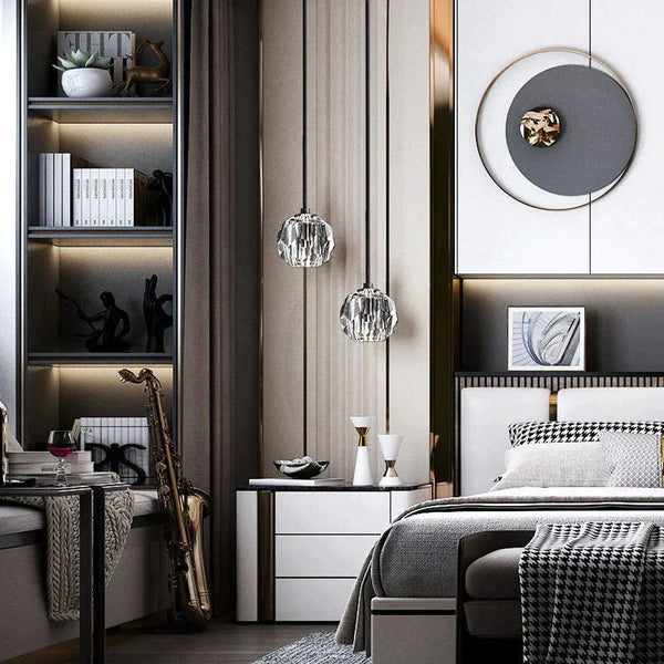 Kristina Glass Cord Island Pendant