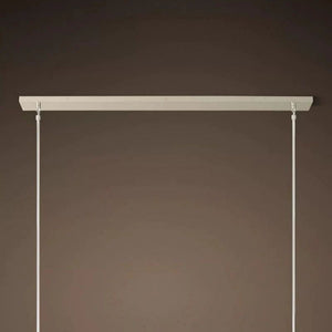 Kristina Glass Linear  Dining Room Chandelier 48"