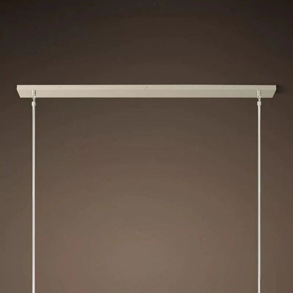 Kristina Glass Linear  Dining Room Chandelier 48"