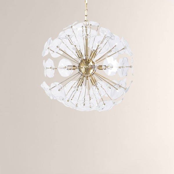 Lili Glass Round Chandelier