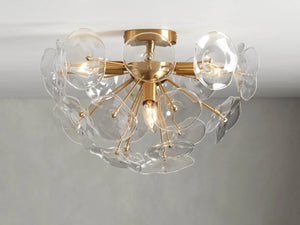 Lili  Glass Flush Mount