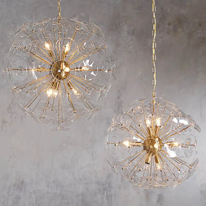Lili  Glass Round  Chandelier