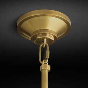 Mechanic Glass Cylinder Dining Room Pendant