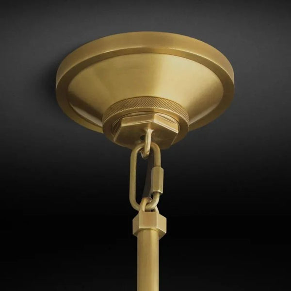 Mechanic Glass Cylinder Dining Room Pendant