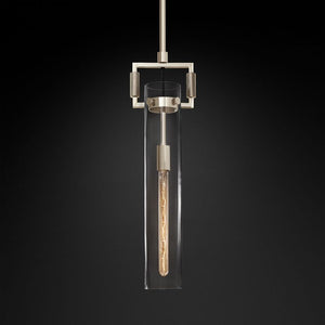 Mechanic Glass Cylinder Dining Room Pendant