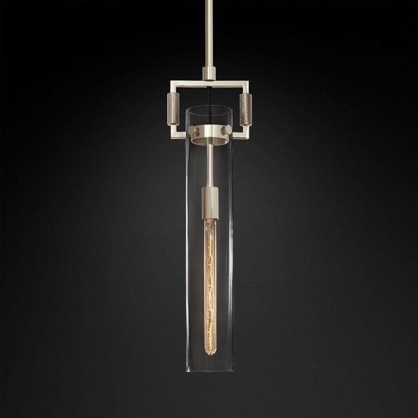 Mechanic Glass Cylinder Dining Room Pendant