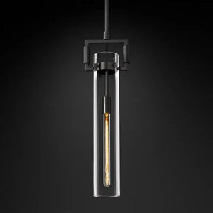 Mechanic Glass Cylinder Dining Room Pendant