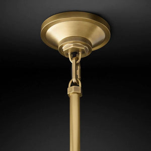 Mechanic Glass Funnel Island Pendant