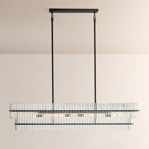 Mallory Crystal Linear Chandelier