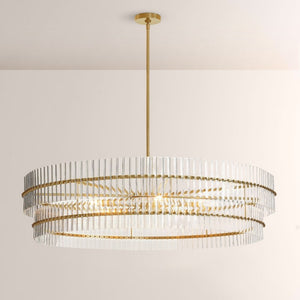 Mallory Crystal Round Chandlier
