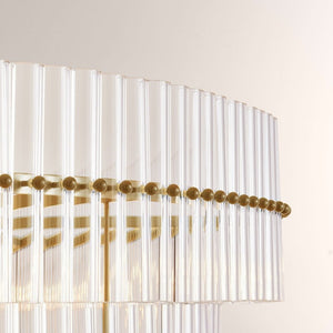 Mallory Crystal Round Chandlier