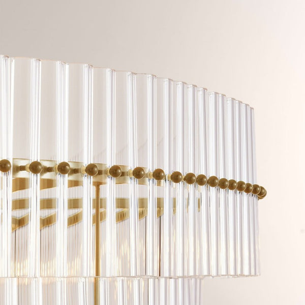 Mallory Crystal Round Chandlier