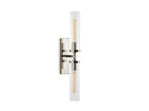 Andreas 2-Light Glass Wall Sconce