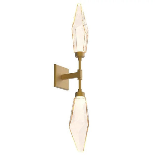 Rock Crystal Double Wall Sconce