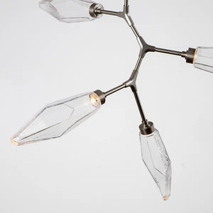 Rock Crystal Modern LED Chandelier