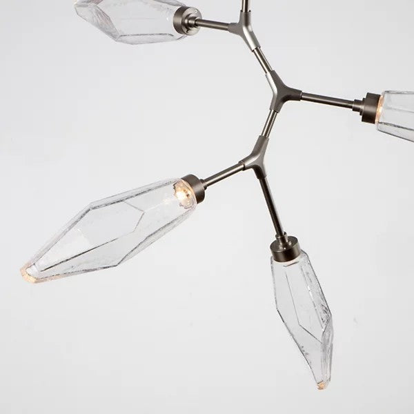 Rock Crystal Modern LED Chandelier