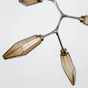 Rock Crystal Modern LED Chandelier